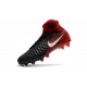 Zapatillas de fútbol Nike Magista Obra II FG Negro Blanco Hyper Rojo