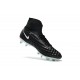 Nuevo Baratas Botas de fútbol Nike Magista Obra 2 FG Negro Blanco