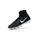 Nuevo Baratas Botas de fútbol Nike Magista Obra 2 FG Negro Blanco