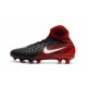 Zapatillas de fútbol Nike Magista Obra II FG Negro Blanco Hyper Rojo