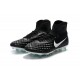 Nuevo Baratas Botas de fútbol Nike Magista Obra 2 FG Negro Blanco