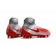 Nuevo Baratas Botas de fútbol Nike Magista Obra 2 FG Blanco Rojo