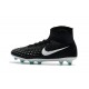 Nuevo Baratas Botas de fútbol Nike Magista Obra 2 FG Negro Blanco