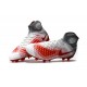 Nuevo Baratas Botas de fútbol Nike Magista Obra 2 FG Blanco Rojo