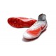 Nuevo Baratas Botas de fútbol Nike Magista Obra 2 FG Blanco Rojo