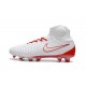 Zapatillas de fútbol Nike Magista Obra II FG Rojo Blanco