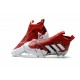 Tacos de futbol adidas Ace 17+ Purecontrol FG Rojo Blanco Negro