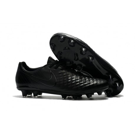 Baratas Botas de fútbol Nike Magista Opus II FG Todo Negro
