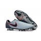 Nuevo Zapatillas de fútbol Nike Magista Opus 2 FG Gris Negro Rojo