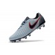 Nuevo Zapatillas de fútbol Nike Magista Opus 2 FG Gris Negro Rojo