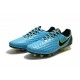 Zapatillas de fútbol Nike Magista Opus II FG Azul Voltio Negro