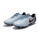 Nuevo Zapatillas de fútbol Nike Magista Opus 2 FG Gris Negro Rojo