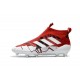 Tacos de futbol adidas Ace 17+ Purecontrol FG Rojo Blanco Negro