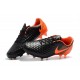 Botas de fútbol Nike Magista Opus 2 FG para Hombre Negro Blanco Naranja