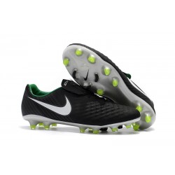 Nuevo Zapatillas de fútbol Nike Magista Opus 2 FG Negro Blanco Verde