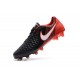 Zapatillas de fútbol Nike Magista Opus II FG Negro Blanco Rojo
