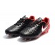 Zapatillas de fútbol Nike Magista Opus II FG Negro Blanco Rojo