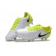 Zapatillas de fútbol Nike Magista Opus II FG Blanco Negro Voltio