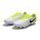 Zapatillas de fútbol Nike Magista Opus II FG Blanco Negro Voltio