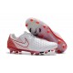 Botas de fútbol Nike Magista Opus 2 FG para Hombre Blanco Rojo
