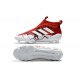Tacos de futbol adidas Ace 17+ Purecontrol FG Rojo Blanco Negro