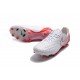 Botas de fútbol Nike Magista Opus 2 FG para Hombre Blanco Rojo
