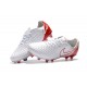 Botas de fútbol Nike Magista Opus 2 FG para Hombre Blanco Rojo