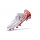 Botas de fútbol Nike Magista Opus 2 FG para Hombre Blanco Rojo