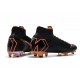 Zapatillas de fútbol Nike Mercurial Superfly VI 360 Elite FG Para Hombre Negro Naranja Blanco