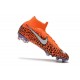 Nuevo Botas de fútbol Nike Mercurial Superfly VI 360 Elite FG CR7 Negro Naranja Blanco