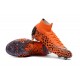Nuevo Botas de fútbol Nike Mercurial Superfly VI 360 Elite FG CR7 Negro Naranja Blanco