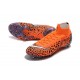 Nuevo Botas de fútbol Nike Mercurial Superfly VI 360 Elite FG CR7 Negro Naranja Blanco