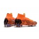 Nuevo Botas de fútbol Nike Mercurial Superfly VI 360 Elite FG CR7 Negro Naranja Blanco