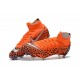 Nuevo Botas de fútbol Nike Mercurial Superfly VI 360 Elite FG CR7 Negro Naranja Blanco