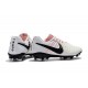 Zapatillas de fútbol Baratas Nike Tiempo Legend VII FG Blanco Negro