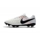 Zapatillas de fútbol Baratas Nike Tiempo Legend VII FG Blanco Negro