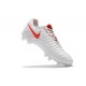 Botas Baratas Nike Tiempo Legend VII FG Blanco Rojo