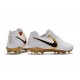 Zapatillas de fútbol Nike Tiempo Legend VII FG Blanco Oro Negro