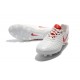 Botas Baratas Nike Tiempo Legend VII FG Blanco Rojo