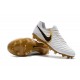 Zapatillas de fútbol Nike Tiempo Legend VII FG Blanco Oro Negro