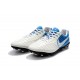 Botas de fútbol Nike Tiempo Legend VII FG Para Hombre Blanco Azul