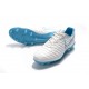 Zapatillas de fútbol Baratas Nike Tiempo Legend VII FG Blanco Azul