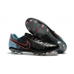 Botas de fútbol Nike Tiempo Legend VII FG Para Hombre Azul Claro Azul Marino