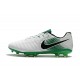 Zapatillas de fútbol Baratas Nike Tiempo Legend VII FG Blanco Verde Negro