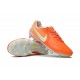 Zapatillas de fútbol Nike Tiempo Legend VII FG Volt Blanco Naranja