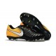 Botas de fútbol Nike Tiempo Legend VII Botas de Tacos Negro Blanco Amarillo