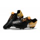 Botas de fútbol Nike Tiempo Legend VII Botas de Tacos Negro Blanco Amarillo