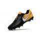 Botas de fútbol Nike Tiempo Legend VII Botas de Tacos Negro Blanco Amarillo