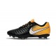 Botas de fútbol Nike Tiempo Legend VII Botas de Tacos Negro Blanco Amarillo