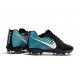Botas Baratas Nike Tiempo Legend VII FG Negro Azul Blanco